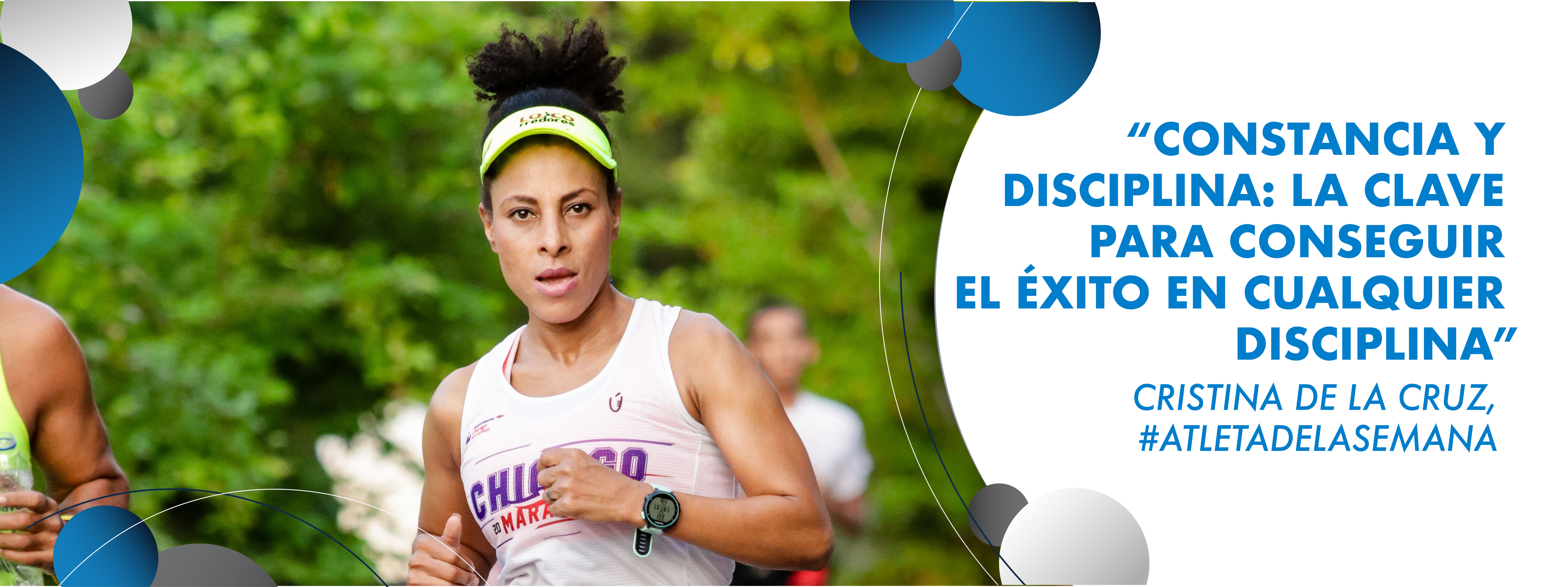 Atleta de la Semana Cristina PC